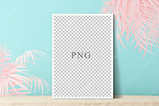 Frame Mockup Summer - 774, a Print Template by Mockup Shop (Thumbnail 4 of 6)