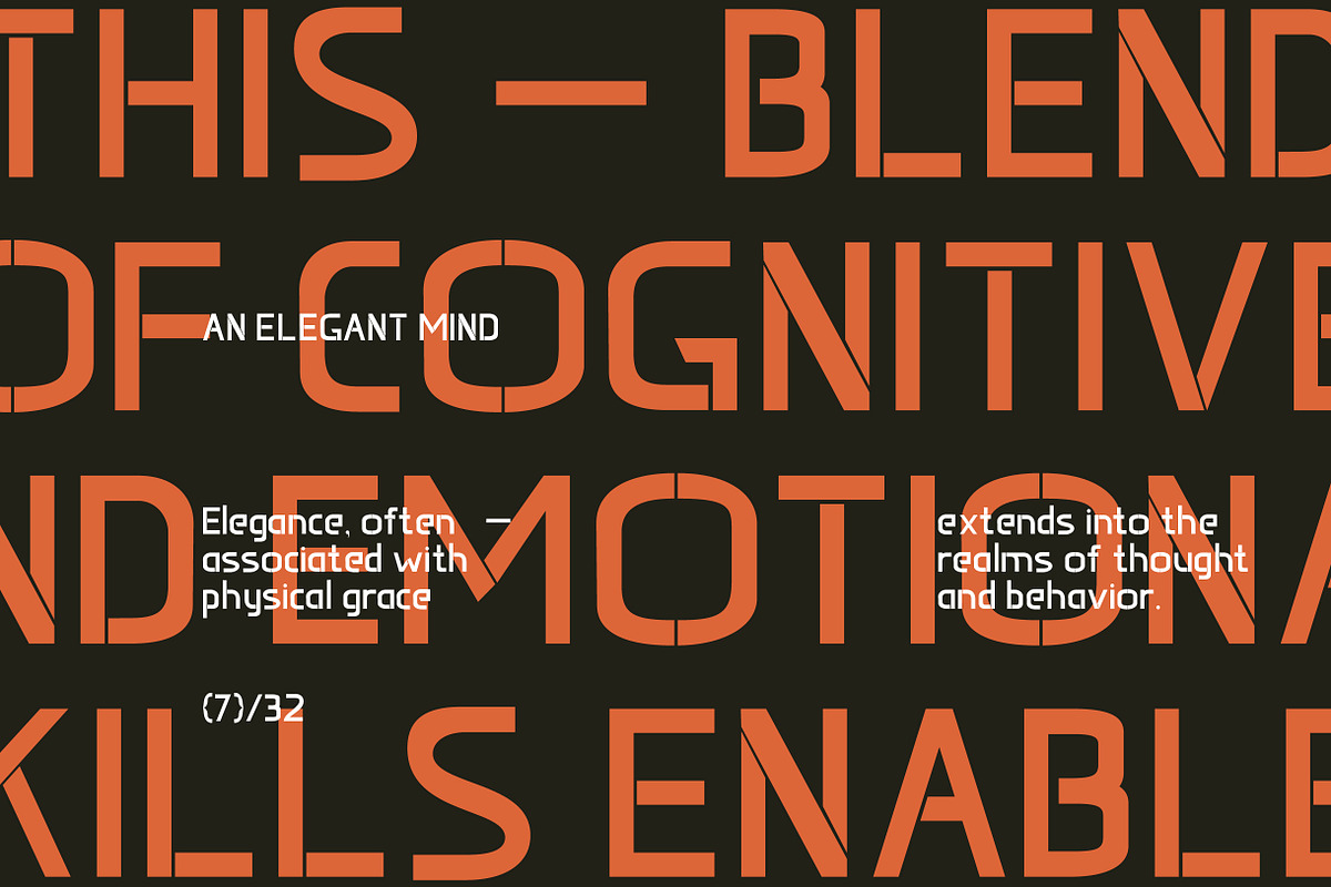 Vantheon Sans Serif Font, a Sans Serif Font by Vadovastd (Photo 5 of 7)
