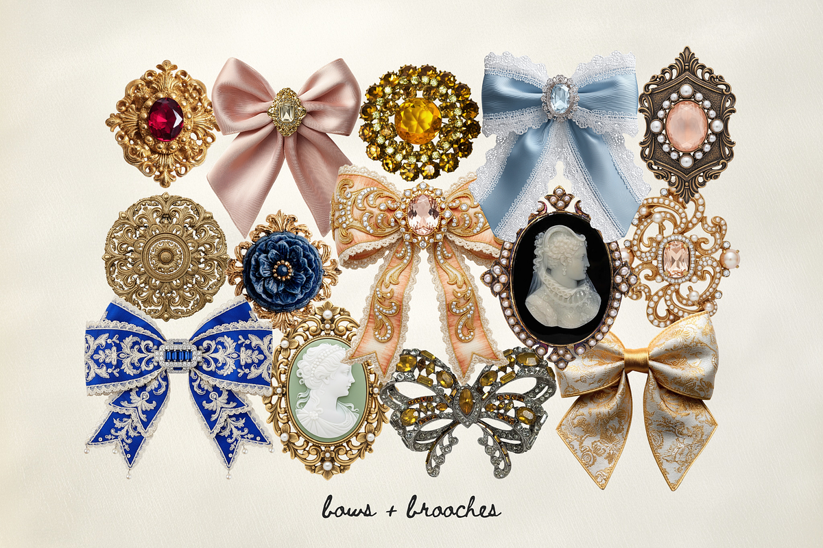 Rococo: An Oppulent Mixed Media Kit, an Object Graphic by denofdreamers (Photo 9 of 11)
