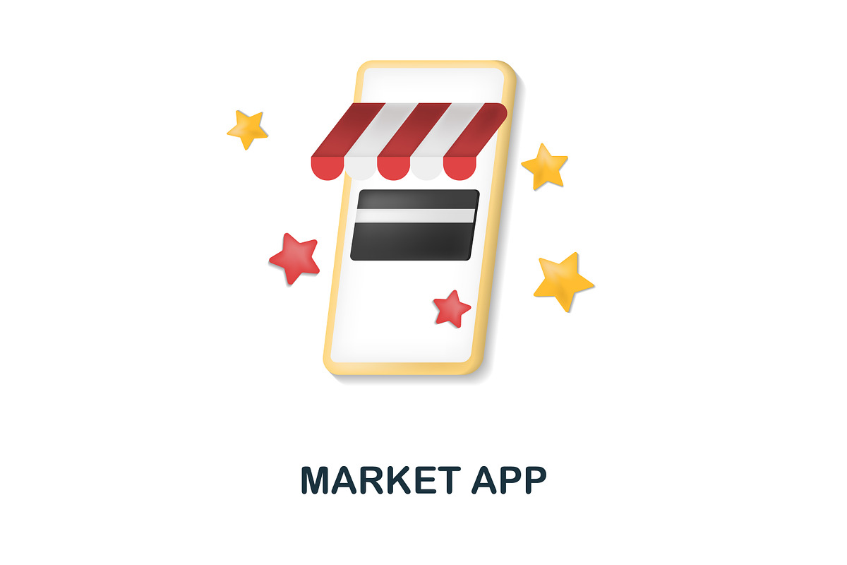 E Commerce 3D Icons Set Bundle, an Object Graphic by Aimagenarium@gmail.com (Photo 9 of 21)