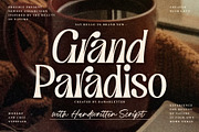 Grand Paradiso - Modern Stylish, a Serif Font by Damarletter (Thumbnail 1 of 12)