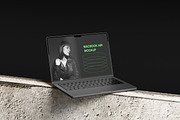 MACBOOK AIR MOCKUP, a Mac Mockup by safrizalstudio (Thumbnail 1 of 4)
