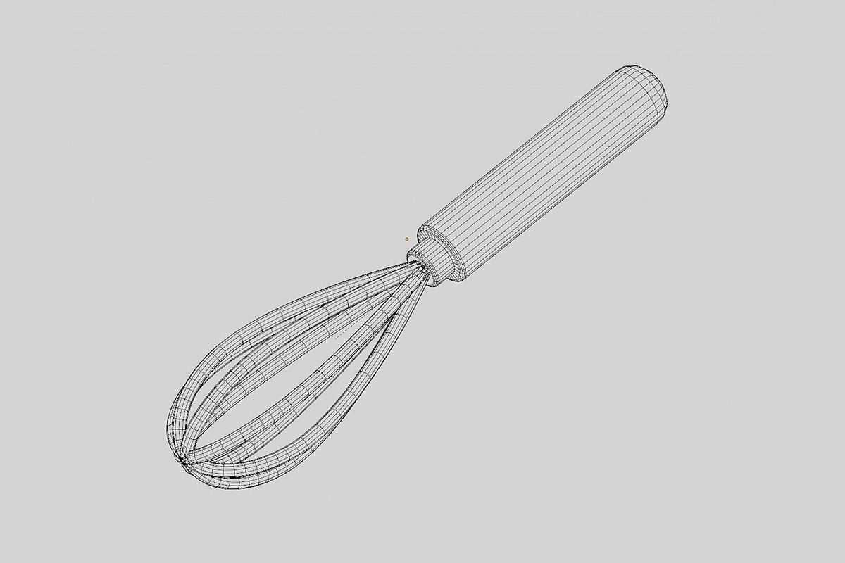 Whisk 3D Model, an Object 3D Model by fahad121 (Photo 5 of 7)