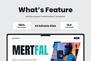 Mertfall Concert Music Google Slide, a Presentation Template by SquidPixey (Thumbnail 2 of 6)