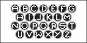 Deco Spot Initials JNL, a Font by Jeff Levine Fonts (Thumbnail 3 of 5)