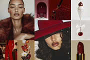 Cherry Coded Girl Stock Photos, a Beauty & Fashion Photo by Make Stories Studio (Thumbnail 3 of 13)