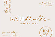 Modern Tropical Font Duo Logo Script, a Sans Serif Font by Mila Garret (Thumbnail 4 of 14)