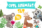 Cute Animals Set, an Animal Illustration by KAZUKA (Thumbnail 11 of 11)