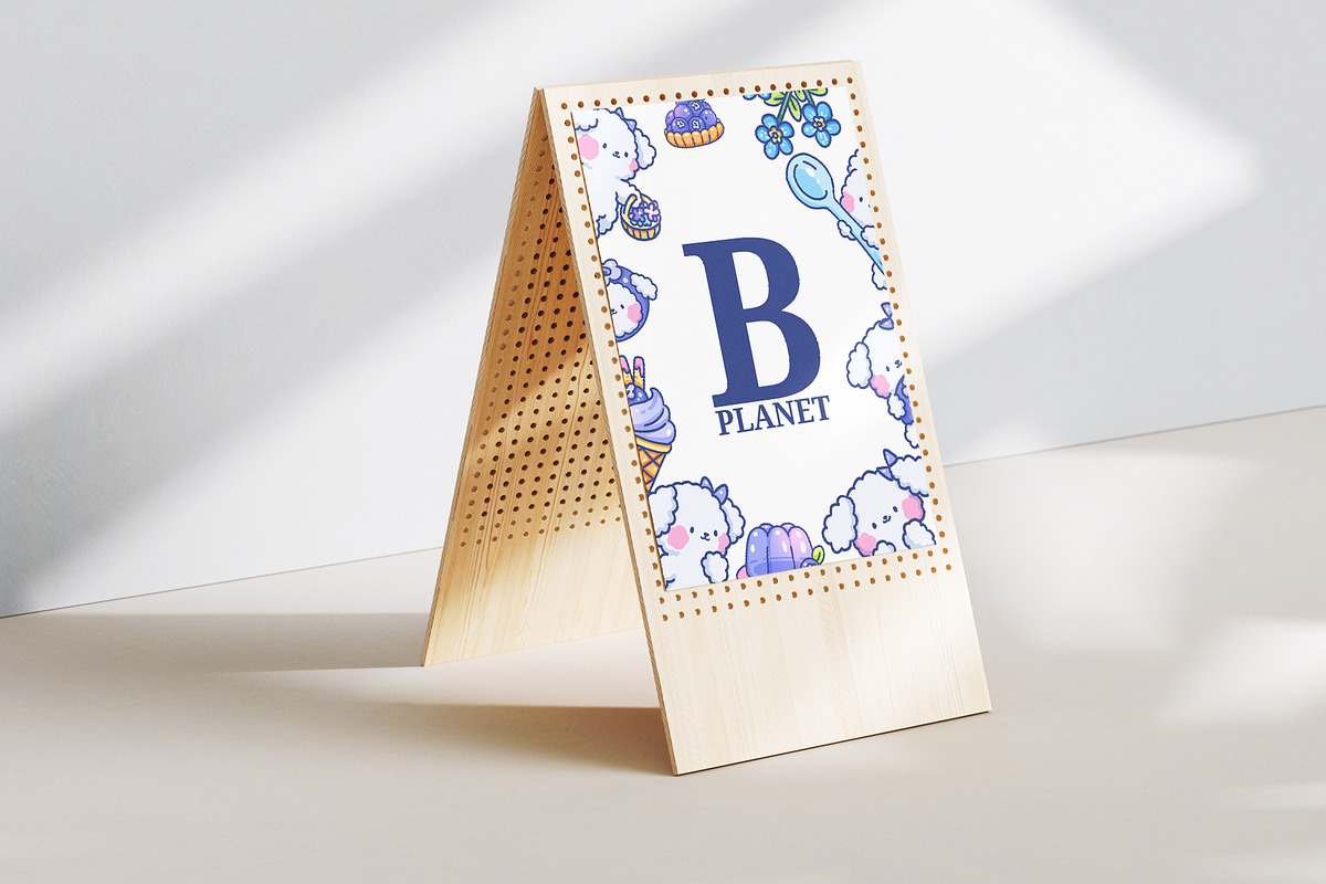Sweet Blueberry Delight, an Animal Illustration by CreativeValuation (Photo 11 of 12)