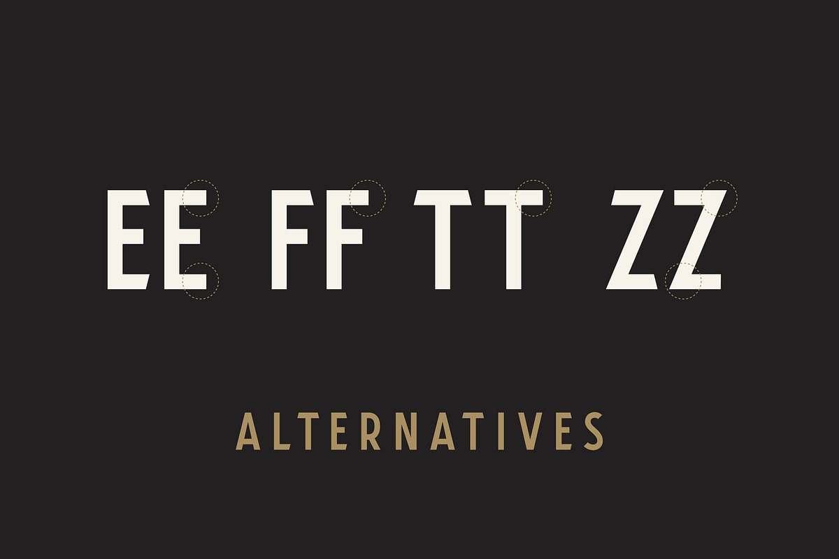 Airfare Font, a Sans Serif Font by Jordan Wilson (Photo 9 of 10)