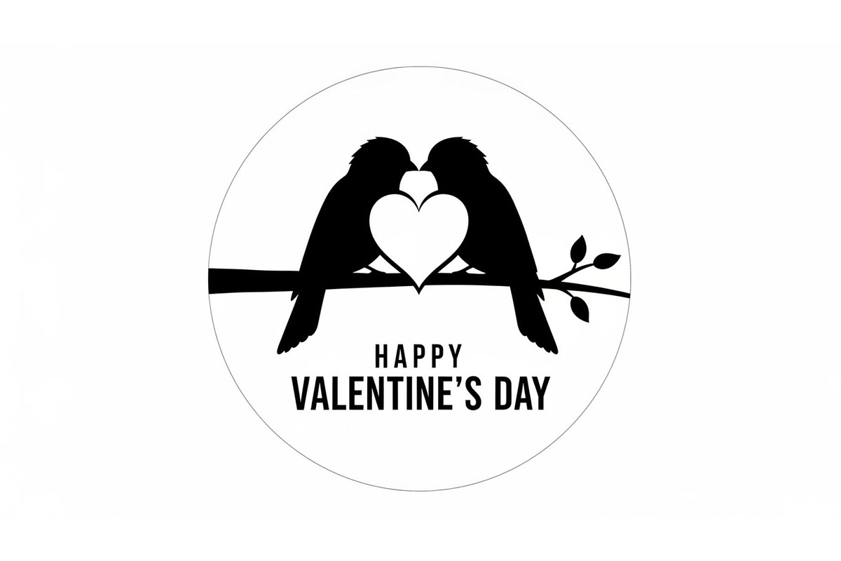 50 Valentine Day Silhouette Pack, an Illustration by Designs_River (Photo 21 of 51)