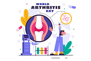 11 World Arthritis Day Illustration, a Healthcare Illustration by denayunebgt (Thumbnail 5 of 5)