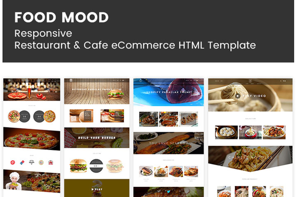 Food Mood - eCommerce HTML Template, a Shopify Template by ThemeTidy Shopify Agency (Photo 2 of 2)