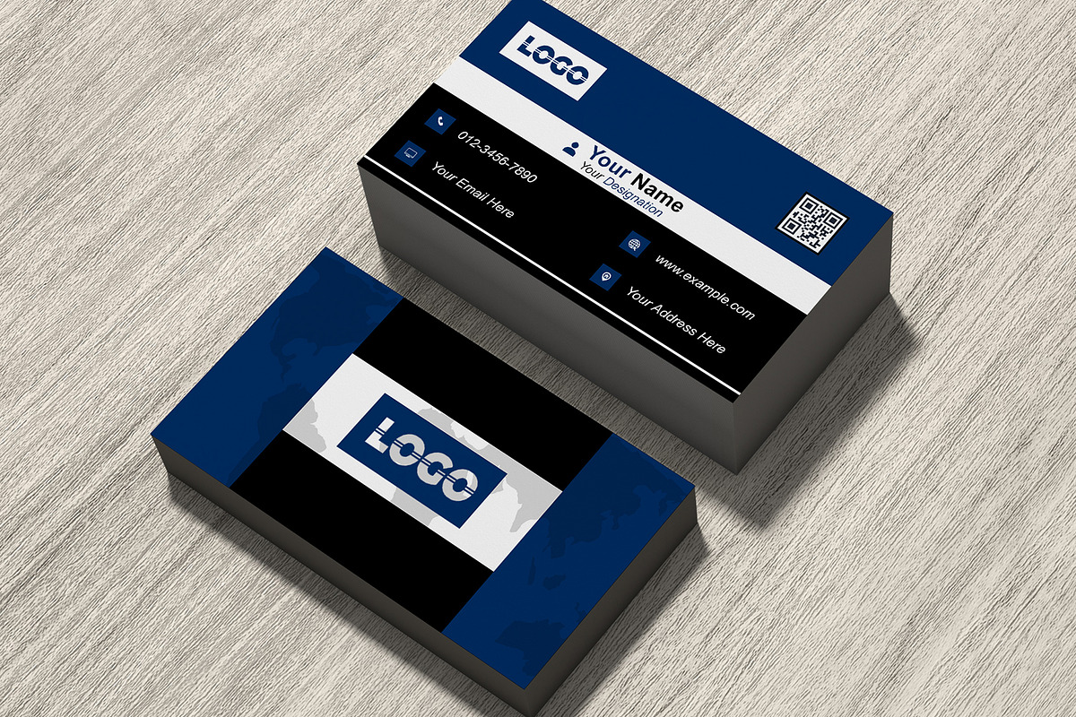 Clean Corporate Business Card preview 5