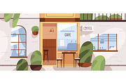 Cafes, restaurants with terraces set, a Food Illustration by Good Studio (Thumbnail 5 of 5)