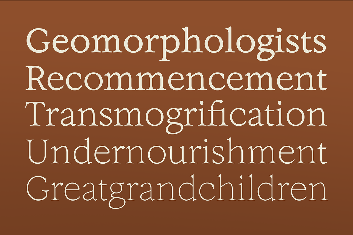 Justinia - 10 Old Style Fonts, a Serif Font by Nasir Udin (Photo 11 of 14)