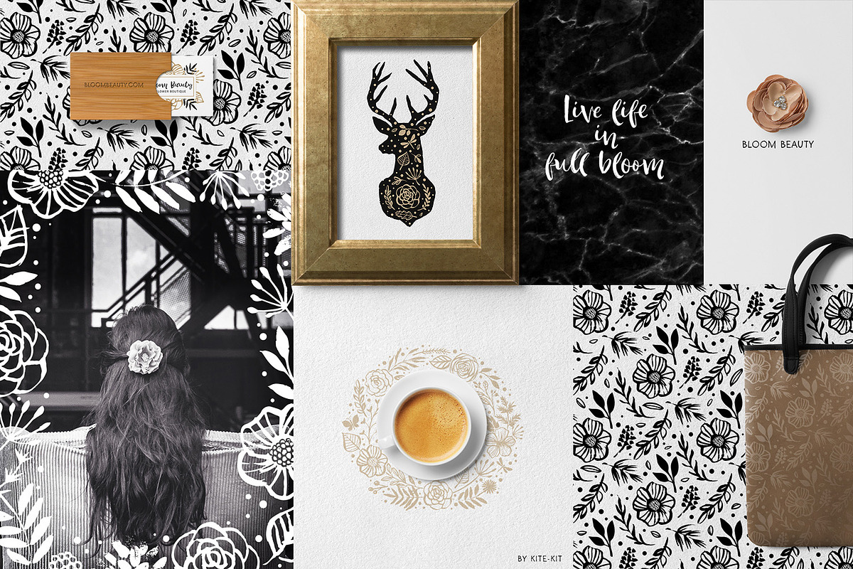 400+ Hand drawn Nature Elements Pack, an Animal Illustration by kite-kit (Photo 8 of 10)