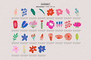 Flower Market Naive Abstract Blooms, a Decorative Illustration by likorbut (Thumbnail 7 of 12)