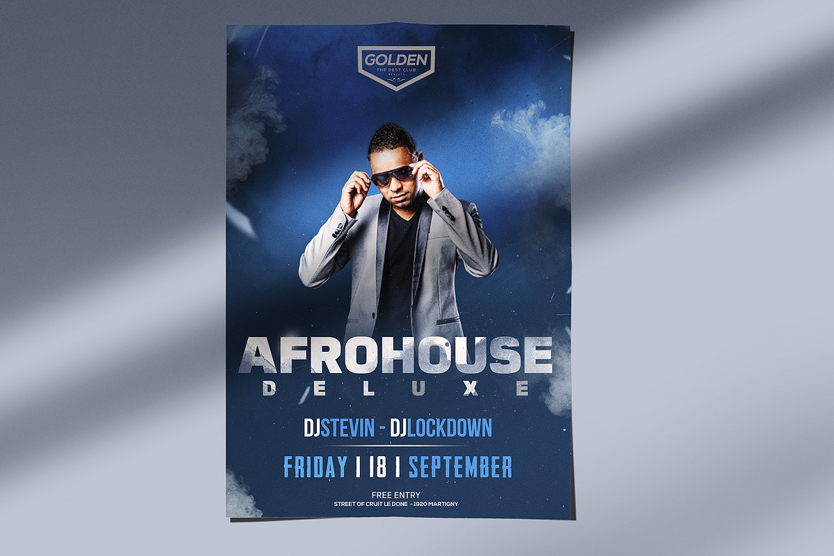 Club Flyer, a Flyer Template by lawless graphic (Photo 2 of 2)