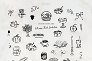 Whimsy Fall Handdrawn Autumnal Icons, a Decorative Illustration by SunnyAfternoons (Thumbnail 3 of 11)