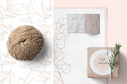 Romantic Leaves Collection, a Pattern Graphic by Youandigraphics (Thumbnail 5 of 19)