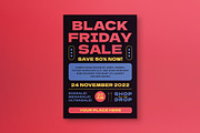 Black Friday Sale Flyer, a Flyer Template by Tokosatsu (Thumbnail 3 of 3)