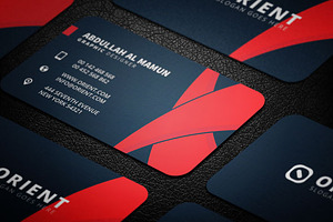 Orient Corporate Business Card