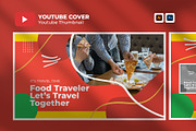 Food Travelers – Youtube Thumbnail, a Social Media Template by hekenostudio (Thumbnail 1 of 4)