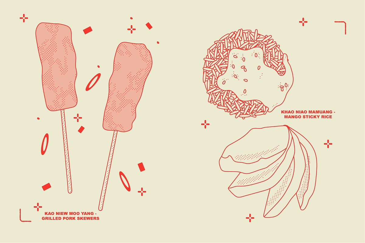 Thai Food Vector Illustrations, a Food Illustration by TheFoodAtlas (Photo 15 of 19)