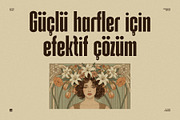 Gliftrik - Condensed San Serif, a Font by Eotype Studio (Thumbnail 5 of 9)