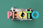Allegro Round Stencil Logo Font, a Font by vladocar (Thumbnail 2 of 6)