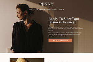 Penny Divi Business Coaching Theme