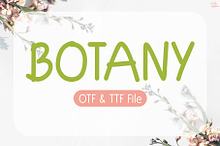 Botany | Handwriting Font