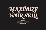 Kingo, a Serif Font by Omotu Studio (Thumbnail 16 of 19)