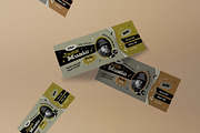 Retro Old Jazz Music Ticket, a Card Template by graphicook (Thumbnail 3 of 3)