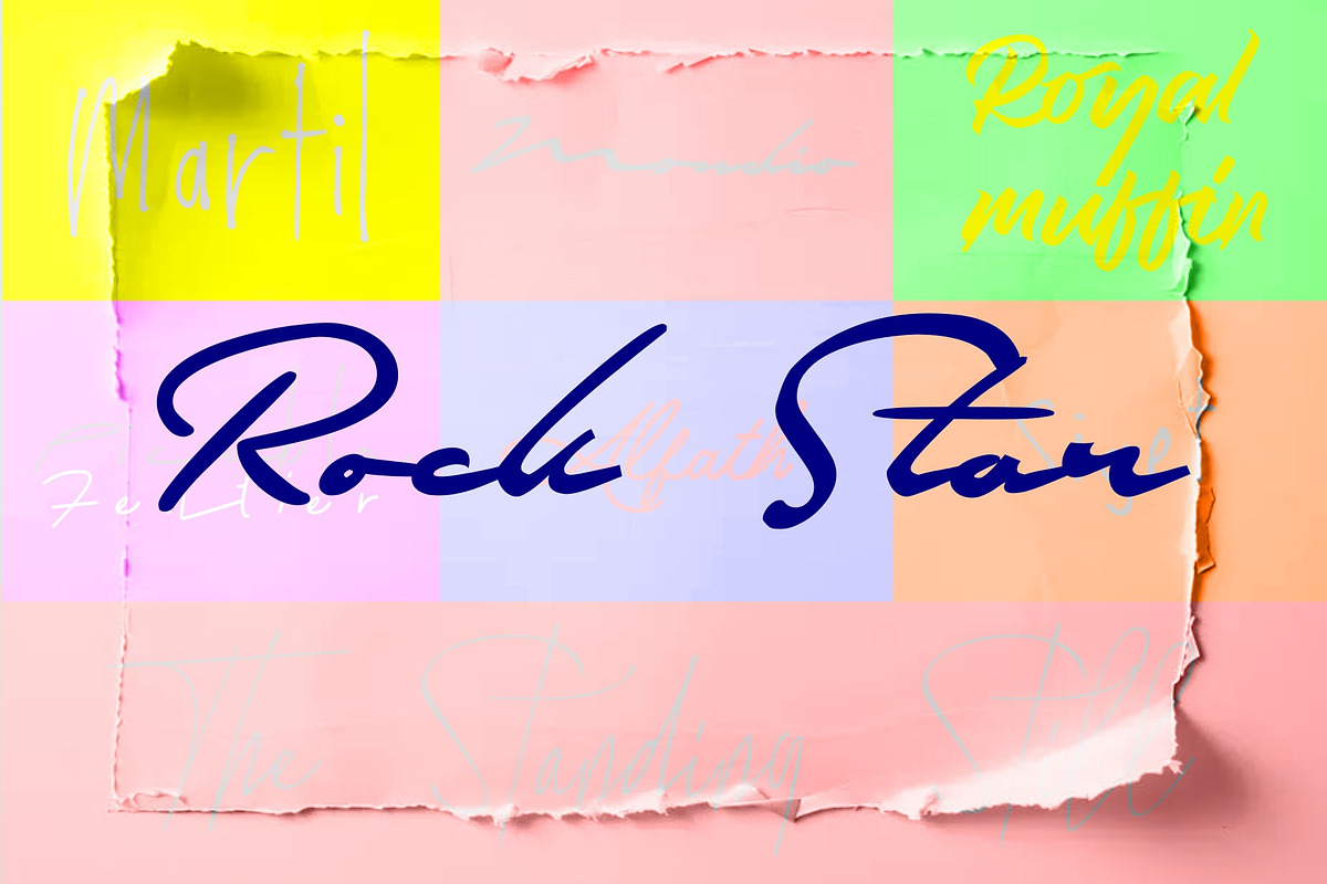 7 Handwriting Font Bundle, a Handwritten Font by Gittype (Photo 3 of 12)