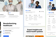 HealthInc - Framer Template, a Landing Page Template by Agensip Design Agency (Thumbnail 2 of 8)