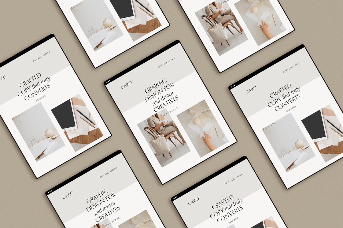 Minimal Website Mockup Scene Creator, an iPhone Mockup by Moyo Studio (Photo 13 of 21)