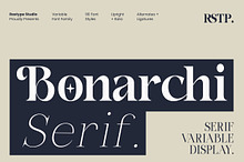 Bonarchi - Family Font
