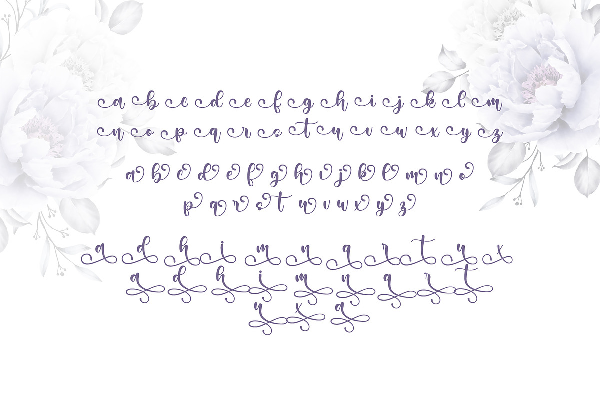 Sunday Morning Script Font, a Script Font by Monoco Type Foundry (Photo 4 of 11)