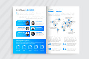 Modern Annual Report Template, a Brochure Template by pixelcreatx (Thumbnail 6 of 6)