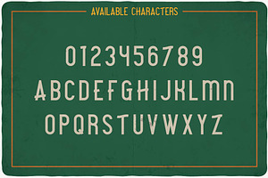 Camping Typeface