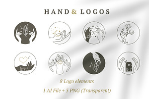 Hand Logo Element 1