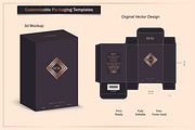box design with 3d mockup, a Packaging Mockup by sumonuix (Thumbnail 1 of 2)