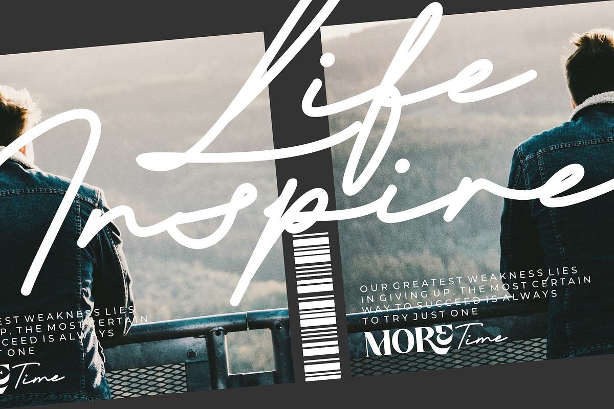 Blank Page - Modern Font Duo, a Script Font by ErgibiStudio (Photo 3 of 11)