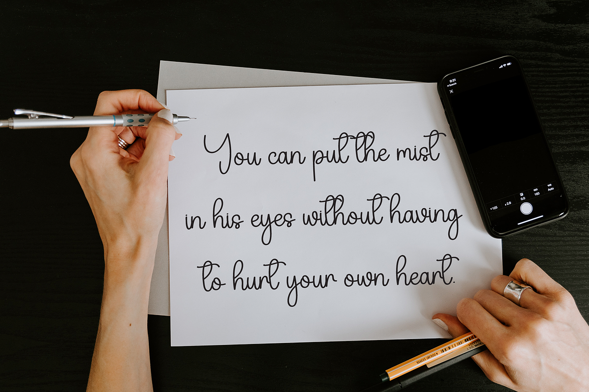 Superstar | Script Font, a Handwritten Font by Scratchones (Photo 4 of 9)