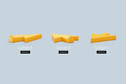 Papercraft cursor, an Object Graphic by TITO (Thumbnail 3 of 3)