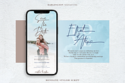 Darlington Signature, a Script Font by Glyphstyle (Thumbnail 3 of 11)