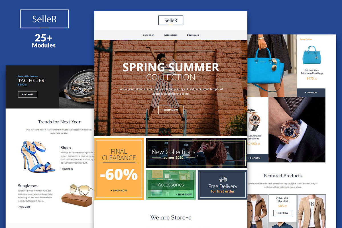 Seller Email Template + Builder, an Email Template by WEB4PRO