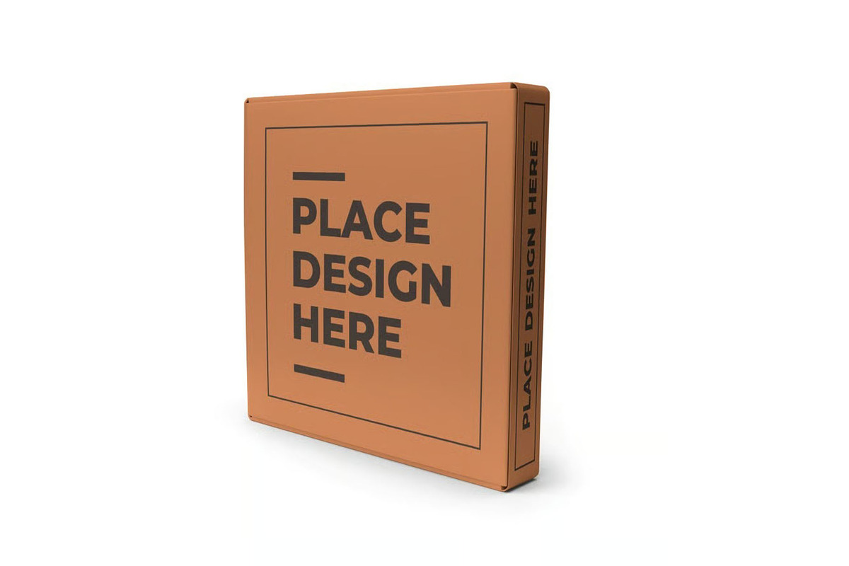 Pizza Box Packaging Mockup Template, a Packaging Mockup by DesignRushMarket (Photo 4 of 11)